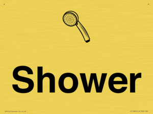 Dementia Shower sign